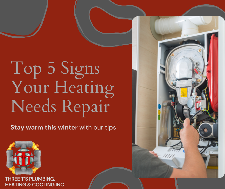 Top 5 Signs Your Heating System Needs Repair